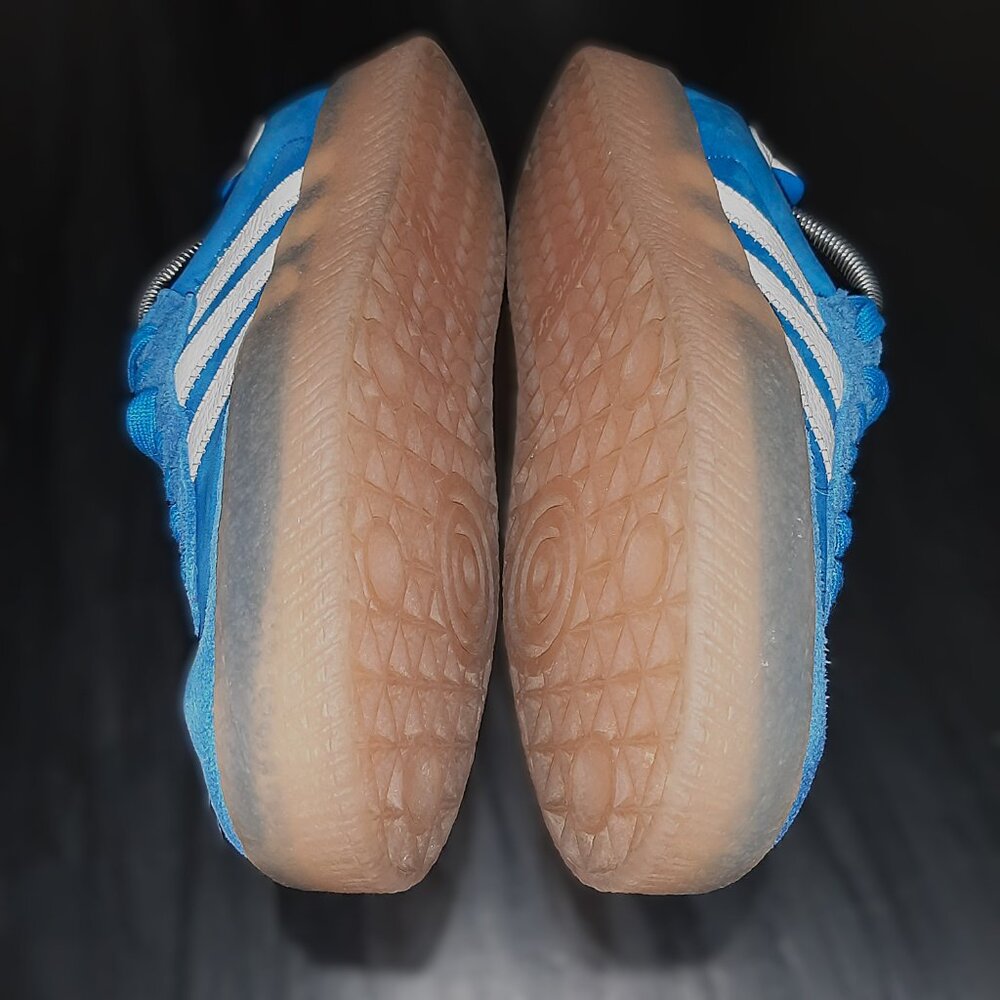 Adidas Womens Samba Sambae JI2743 Blue White Gum Casual Sneakers Size 8.5 - Picture 8 of 16